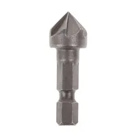 1pc Five Flute Chamfer Drill Bit 1/4\