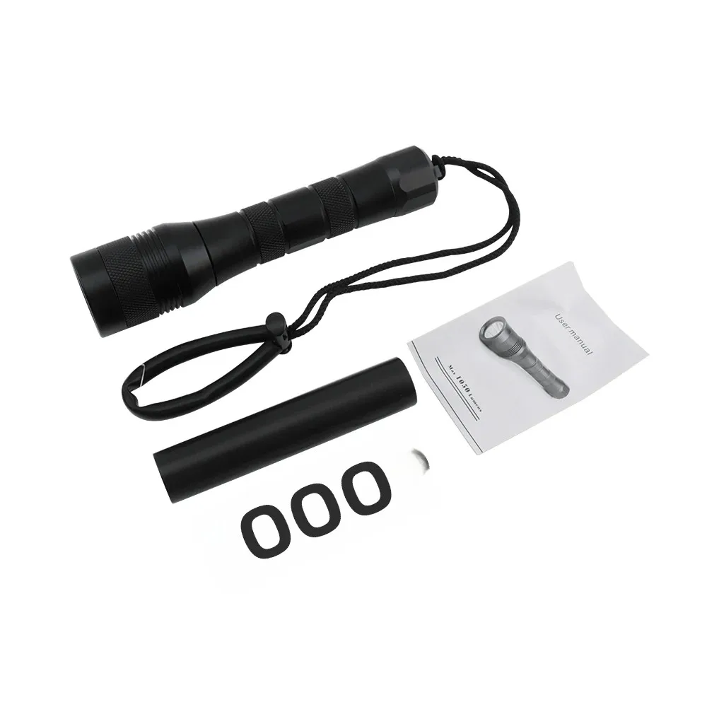 BORUiT DIV01 LED Scuba Diving torcia subacquea 150m Super Bright 1000LM Dive Torch IP68 lanterna sottomarina di sicurezza impermeabile