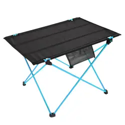 Outdoor Folding Table Camping Dining Table Aluminum Alloy Picnic Table Collapsible Small Outdoor Folding Table Stable