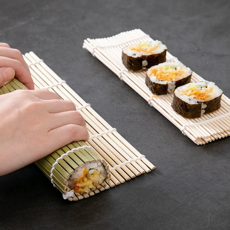 

Japanese-style Green Skin Sushi Roll Sushi Tool Set Nori Rice Mold Bamboo Sushi Curtain Rice Ball Small Rice Spoon Sushi Mold