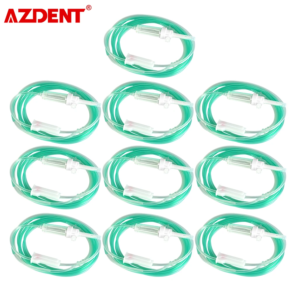 

10pcs/Pack AZDENT Oral Irrigation Disposable Tube Kit for Cooling Dental Implant Surgery Flush Hose Fit for W&H /NSK /KAVO /COXO