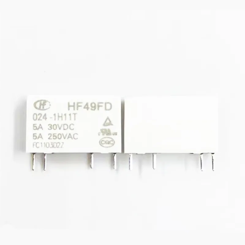 

NEW relay HF49FD 024-1H11T HF49FD 0241H11THF49FD 0241H11T24VDC 24V DCV24 5A 4PIN