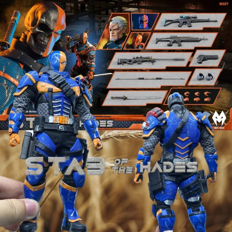 

In Stock Mixmax 1/12 Reissue Hell Killer Styx Stinger Mx007 Articulated Action Figure