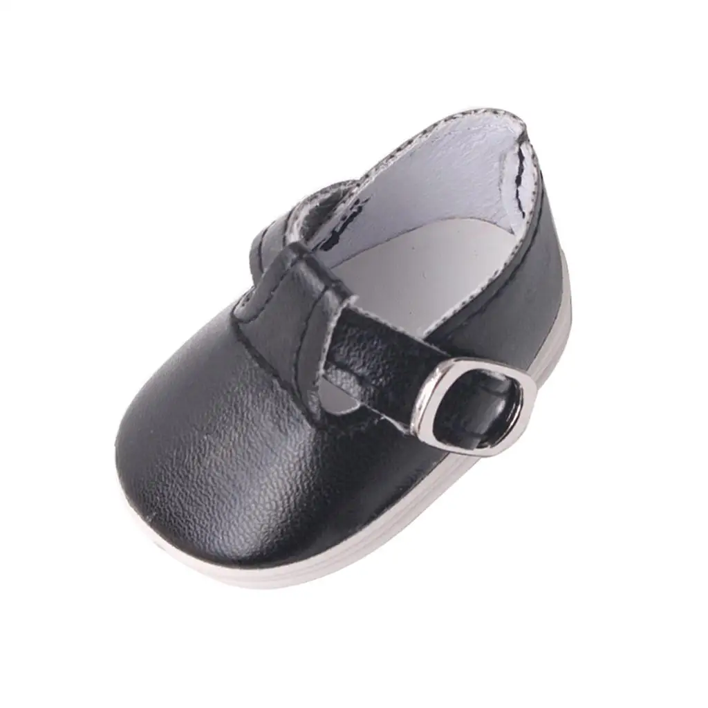 14.5インチドールシューズ PUレザー リボンスタイル メルちゃんドール用フットウェア カジュアルドレスアップ