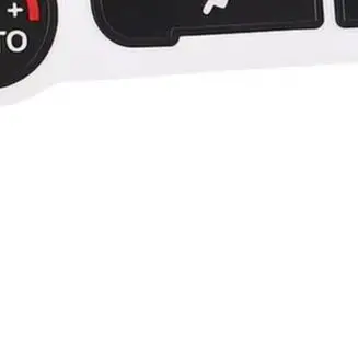 Black For A/C /Climate #Control Button \Repair Decals Stickers Fit For Ford For S-Max Air Conditioning #Heater Panel Switch