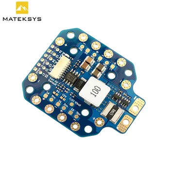 Matek PDB-HEX 12S 5A 5V/9V/12V BEC Placa de distribuição de energia PDB 30,5X30,5mm 20X20mm para drones de avião RC Multirotor X-CLASS