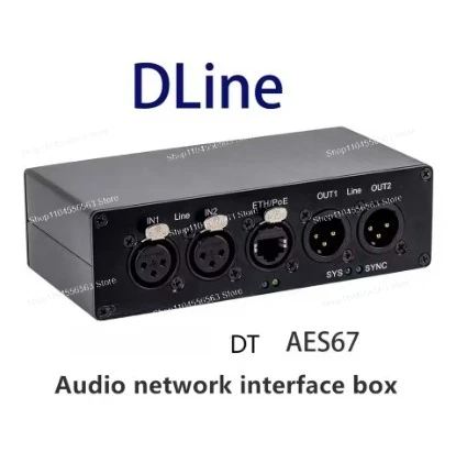 Audiocom Dante AES67 Audio Network Transmission Interface Box