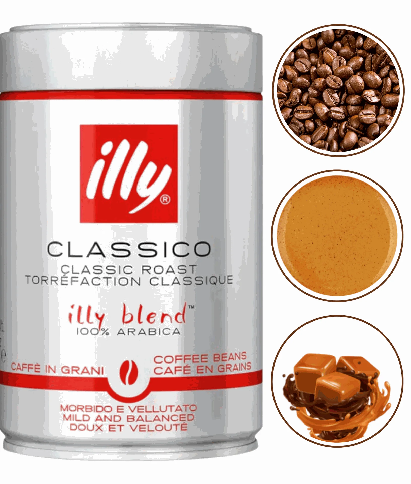 حبوب قهوة إيلي اسبريسو كلاسيكو أرابيكا 250 جرام #1