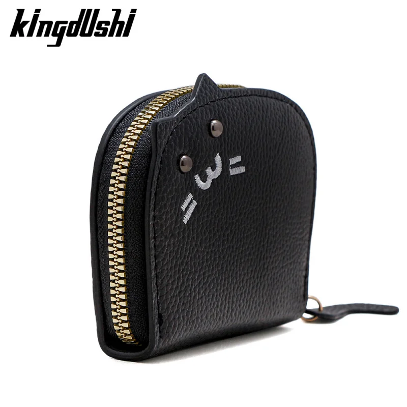 جديد ليتشي نمط هريرة قذيفة توسيع حامل بطاقة سعة كبيرة حامل شهادة مخلب سستة محفظة نسائية للعملات المعدنية بطاقة صغيرة عقد