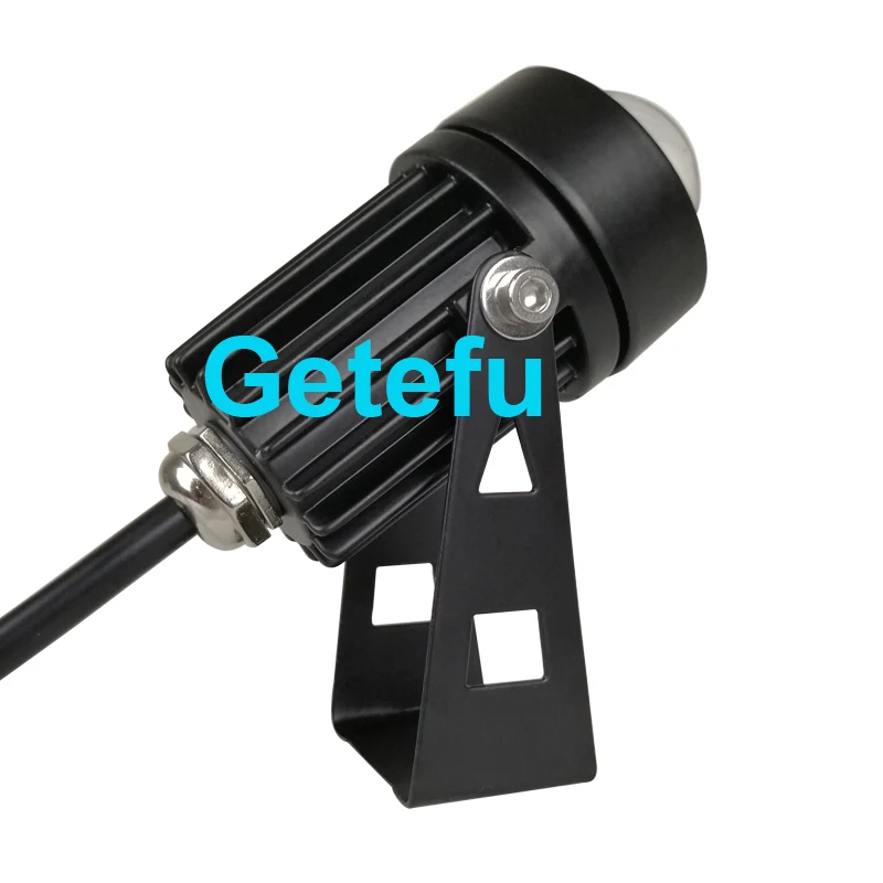 10 Stück LED-Scheinwerfer im Freien wasserdichte Wand leuchte schmaler Abstrahl winkel LED-Scheinwerfer 6w Spot lampe Langstrecken-Wand wasch lampe – Detail 3
