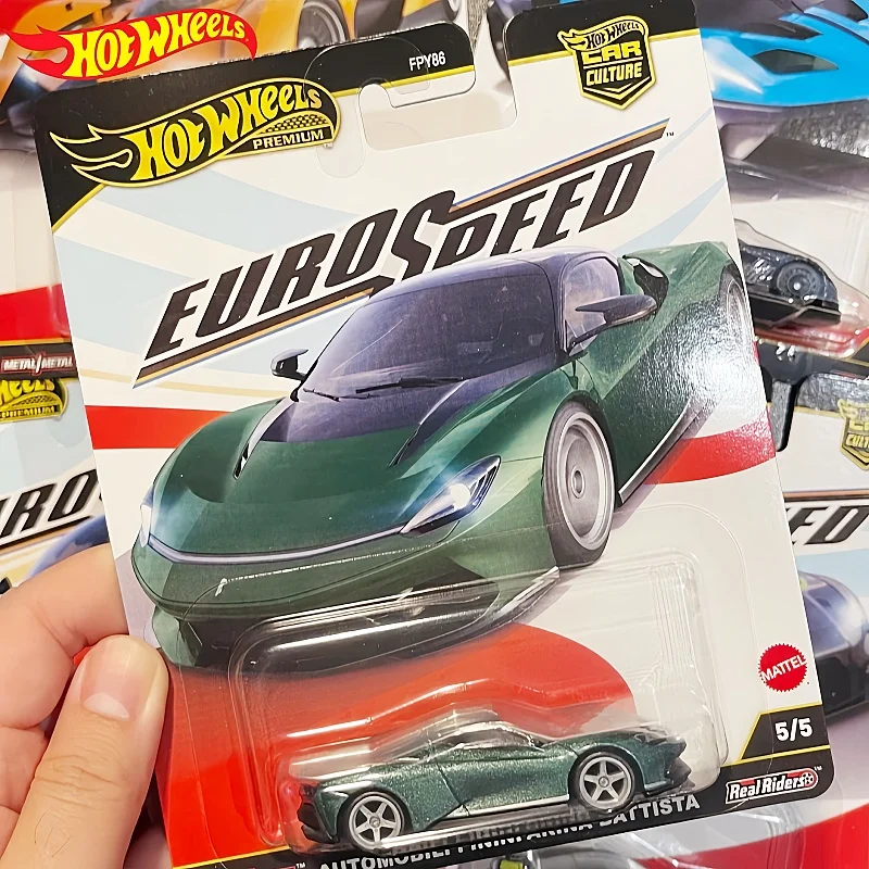 

Коллекционная модель Hot Wheels Advanced Automotive Culture European Speed 5 Automobili Pininfarina Battista, литая под давлением, Fpy86