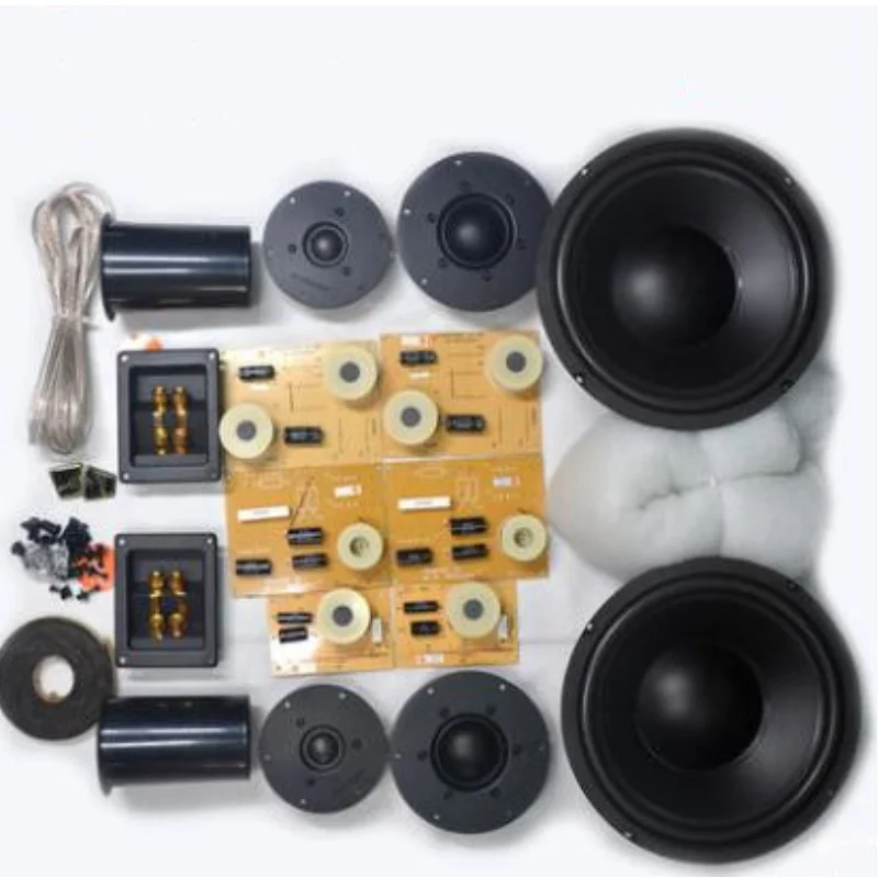 Hf-082 HiFi Speakers 10 Inch Subwoofer DIY Speakers Kit HIVIQ1r+SS10+DMA-A+DN-B1F Speaker Driver Unit