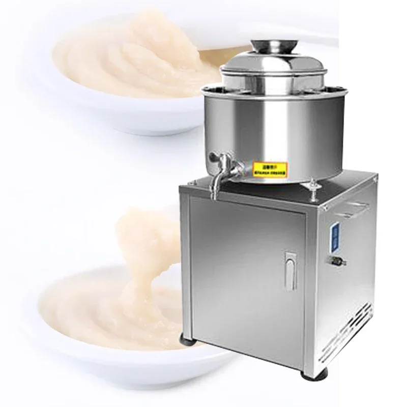 Catering Meat Slurry Machine Full Stainless Steel Grinder Blender Cooperate With Meatball Forming Machine For Sausage And Fish B