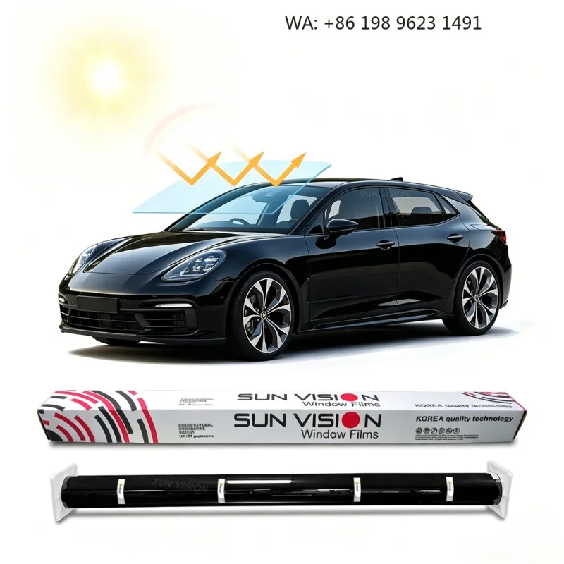 Bulk Wholesale Solar Car Window Film High Heat Rejection Anti UV HD Clarity Privacy Window Tint izable Box