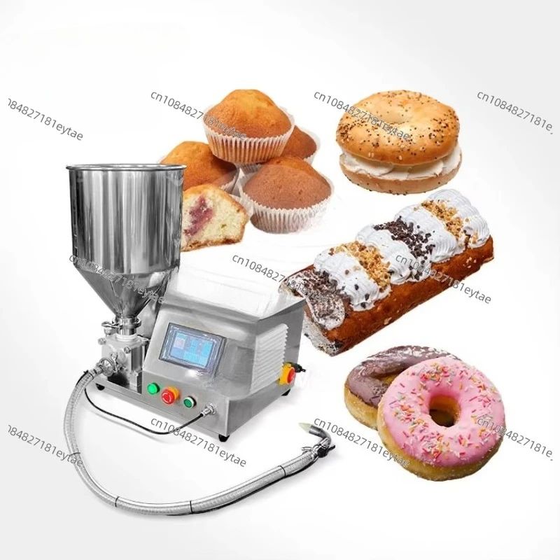Automatic Electric English Cake Cream Puff Filler Dispenser Pastry Inject Fill Machine for Donut