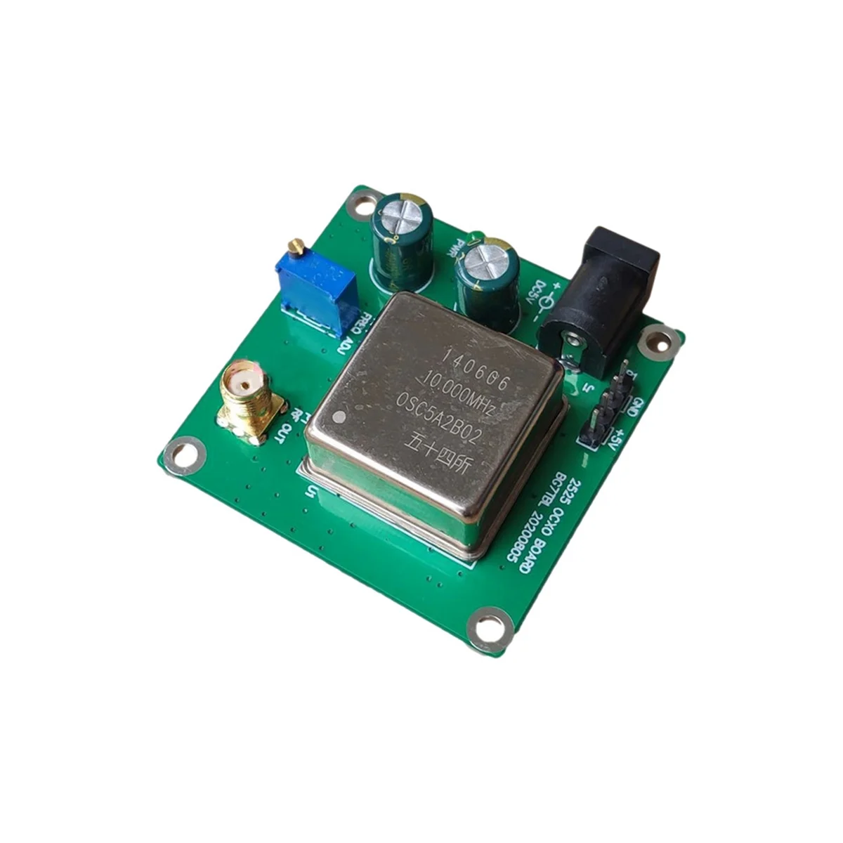 10M OCXO Frequency Standard Board 10MHz/13DBM Constant Temperature Crystal Oscillator Sine Wave Output OCXO-10M-2525