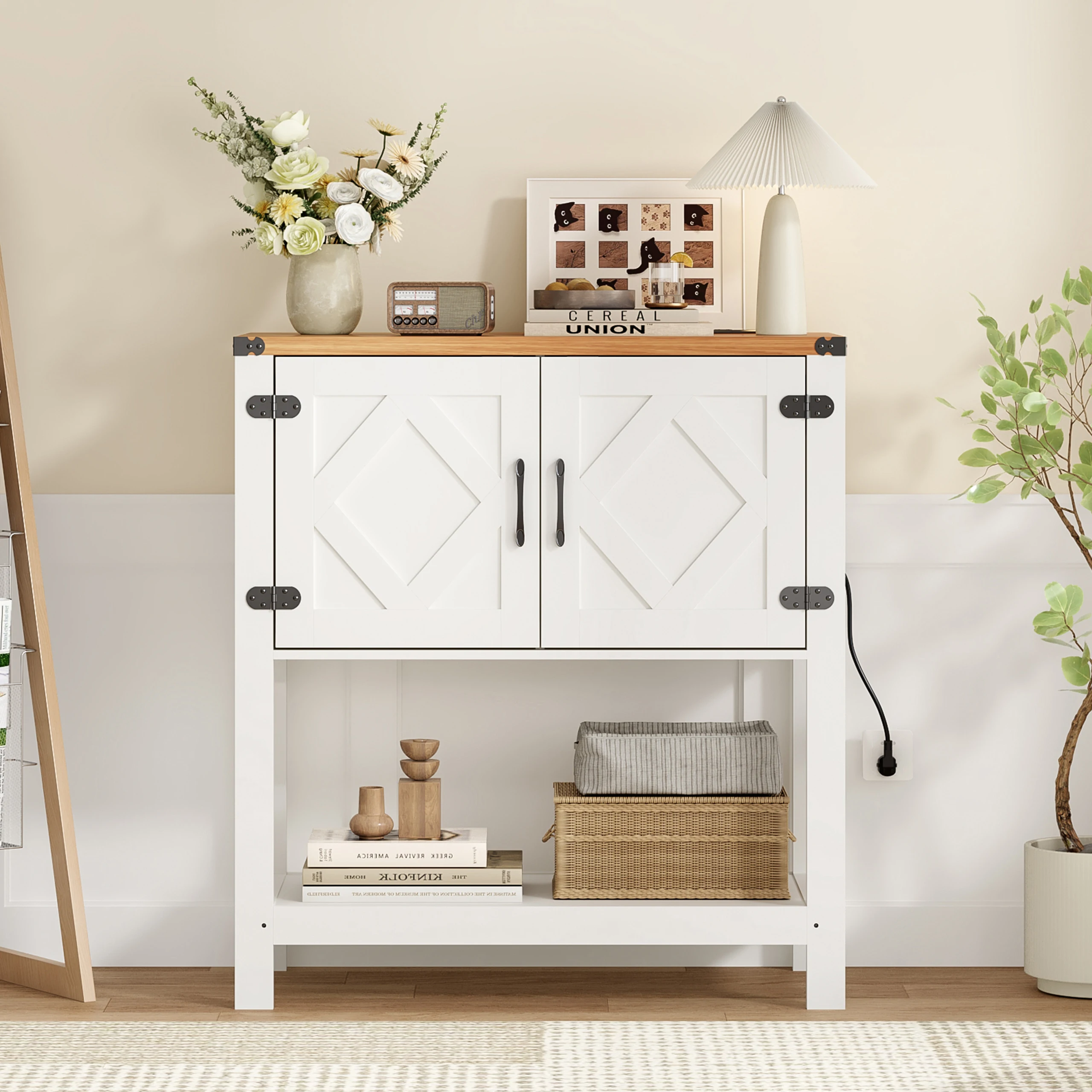 31.5" Farmhouse Cof…