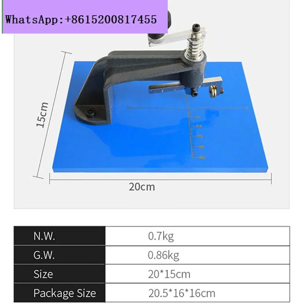 Small-scale Circular Mirror Instrument Glass Round Hole Cutter Alloy Cutting Head Circle Drawing Cutter Precision Cutting