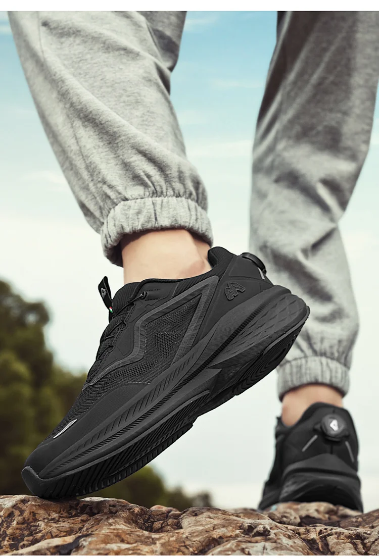 Men's Outdoor Sports Casual Shoes Ultra-Light Cushioned Hiking Travel Shoes Women's Breathable Running Shoes