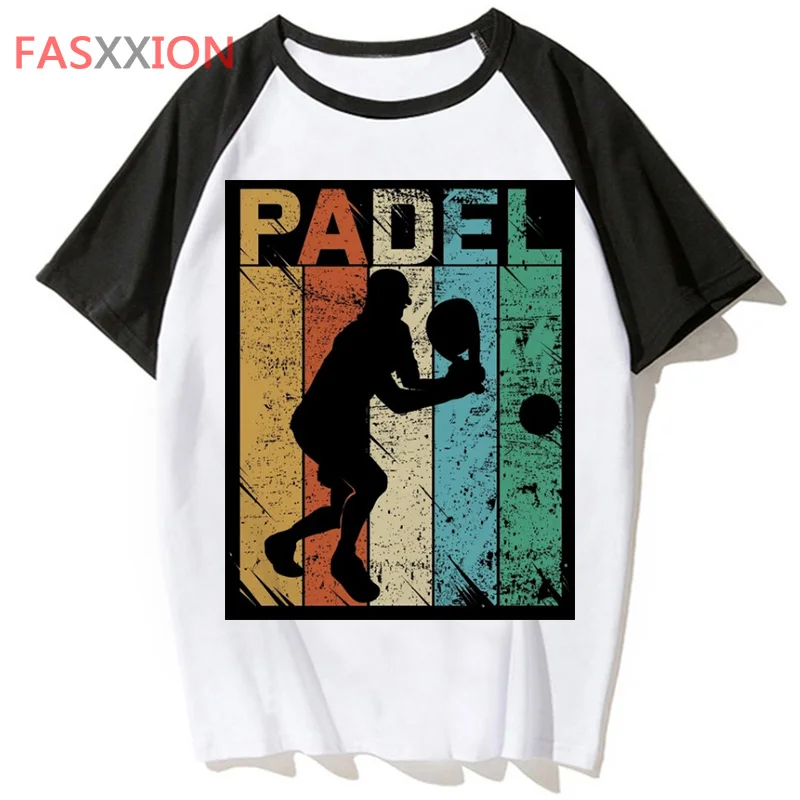 padel t shirt funny male men tee streetwear harajuku top hip clothing hop tshirt for t-shirt