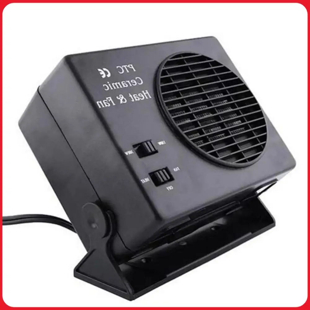 

150/300W Portable Car Heater Fan Fast Heating Windscreen Heater 2 in 1 Cooling Heating Anti-Fog Heater for Winter Summer Driving