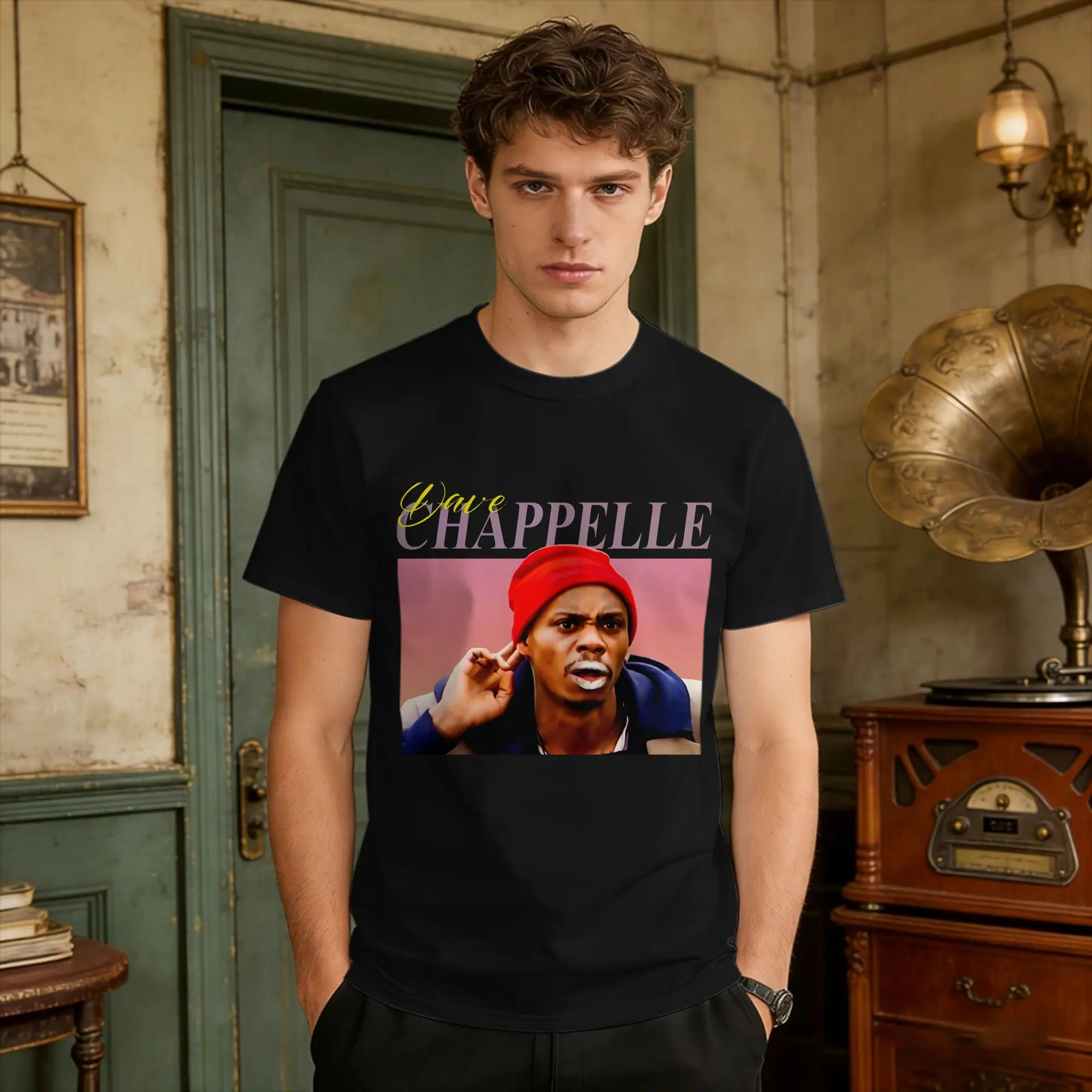 Casual T-Shirt Summer Dave Chappelle Did Someone Say More Distance T Shirts  Pure Cotton Tee Shirt for Male Tees