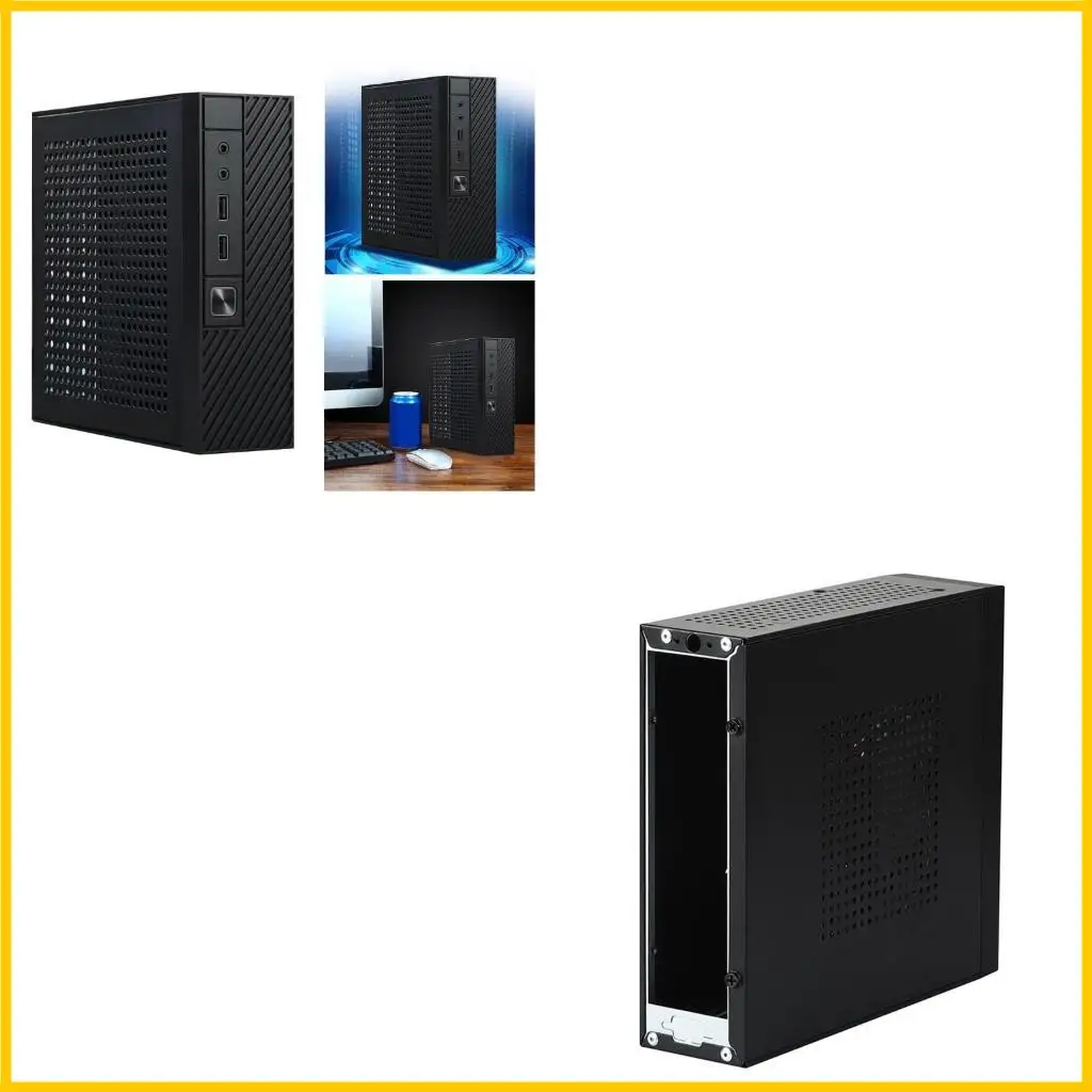 

Small Micro -Hoste Chassis HTPC Computer для корпуса промышленного управления компьютером для