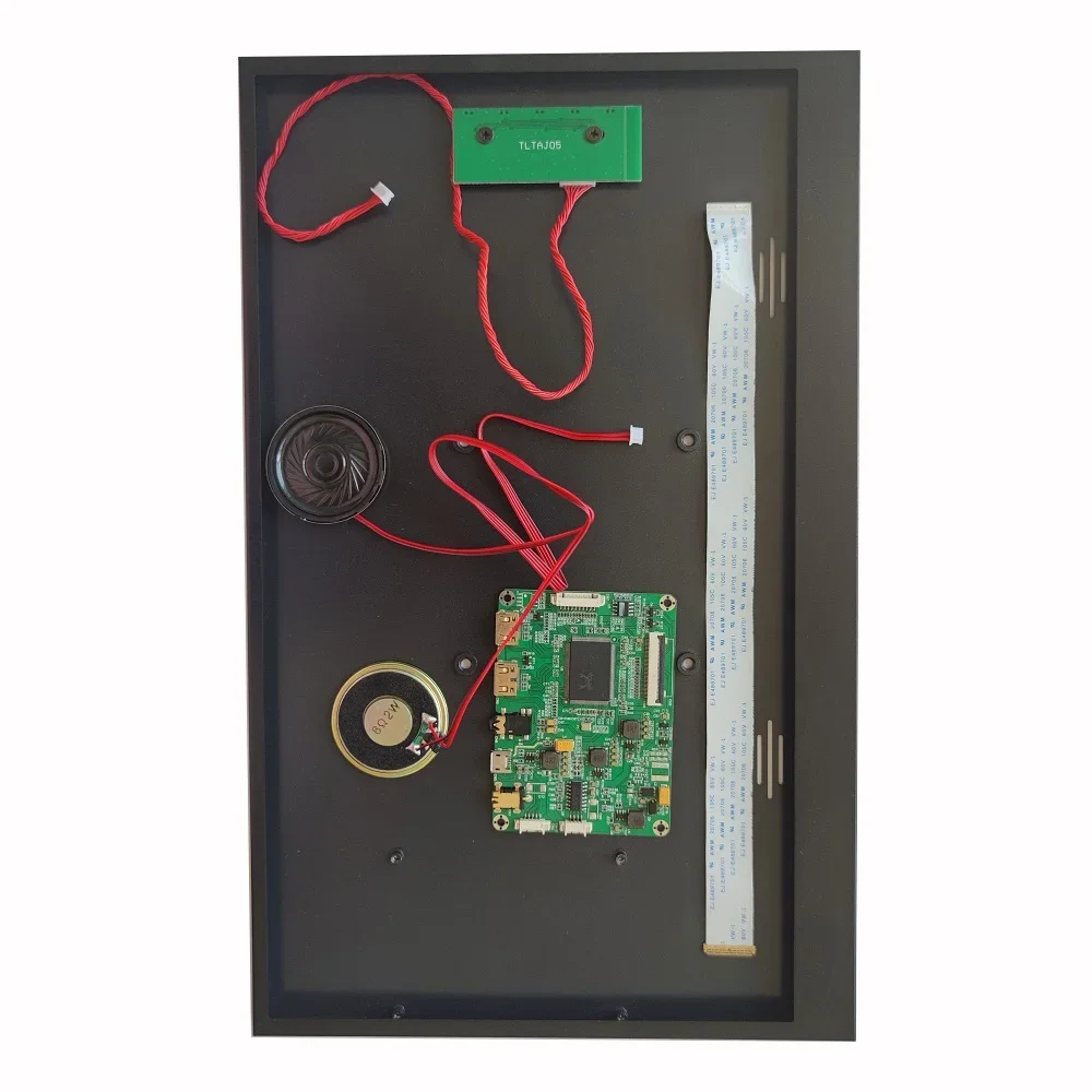 Kit For LP156WHB 1366*768 15.6" LED screen Metal case back cover box shell + mini 2 HDMI-Compatible panel EDP Controller board