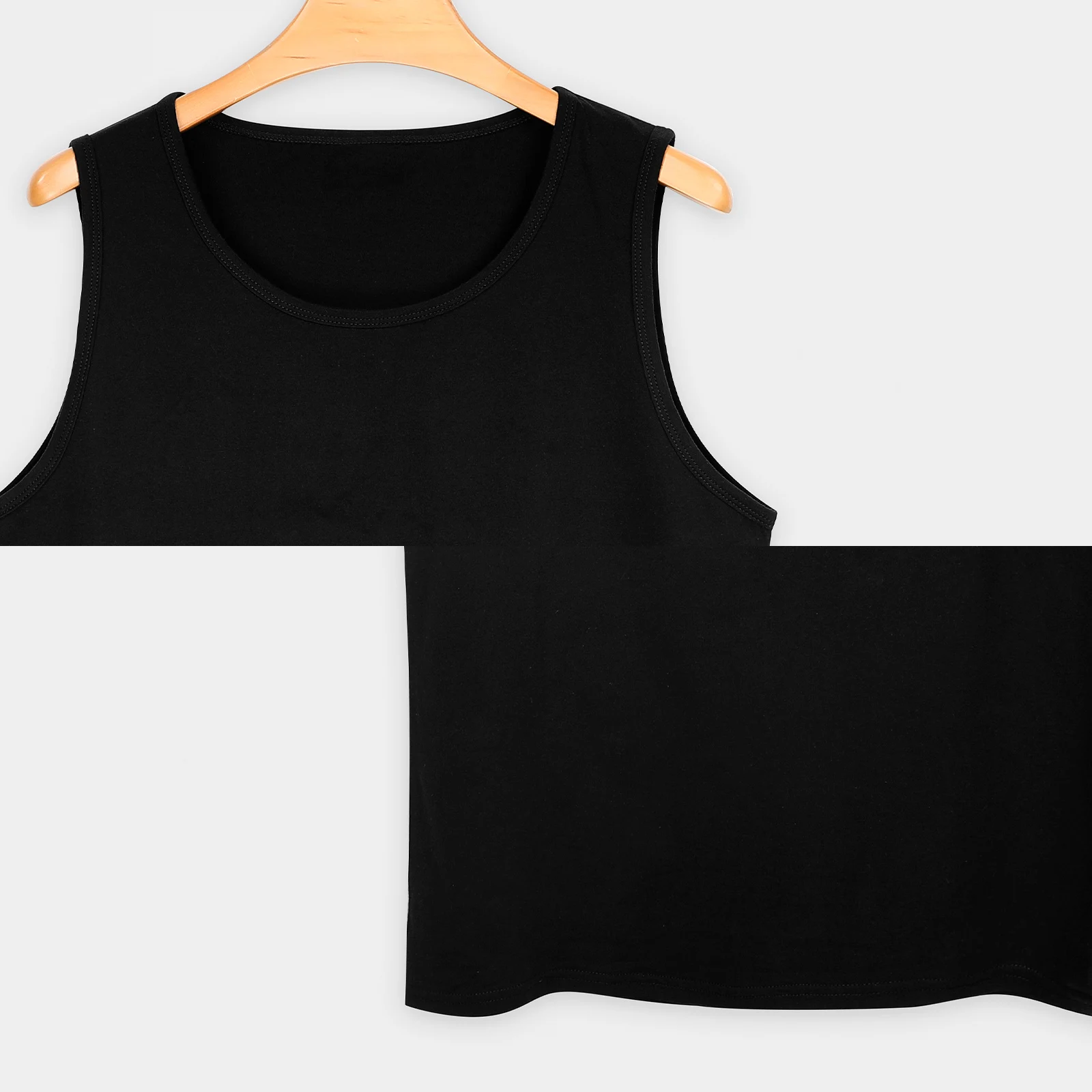 Camiseta sin mangas para hombre, ropa de gimnasio, sujetador mayúscula