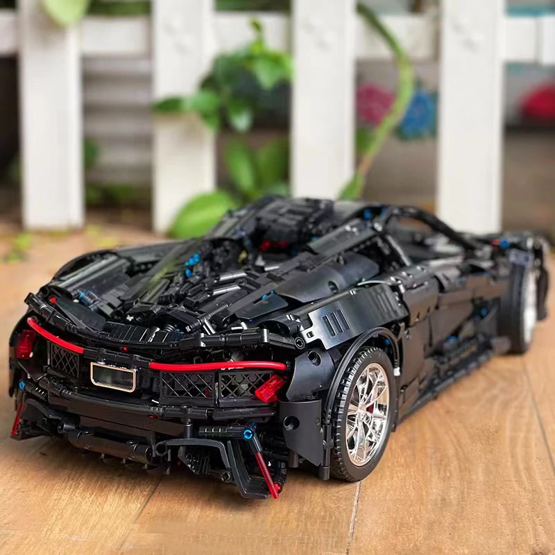 MOULD KING Technical Sport Car Building Block City P1 Super Hypercar Racing Vehicle Brick Model Toys For Kid Birthday Gift MOC