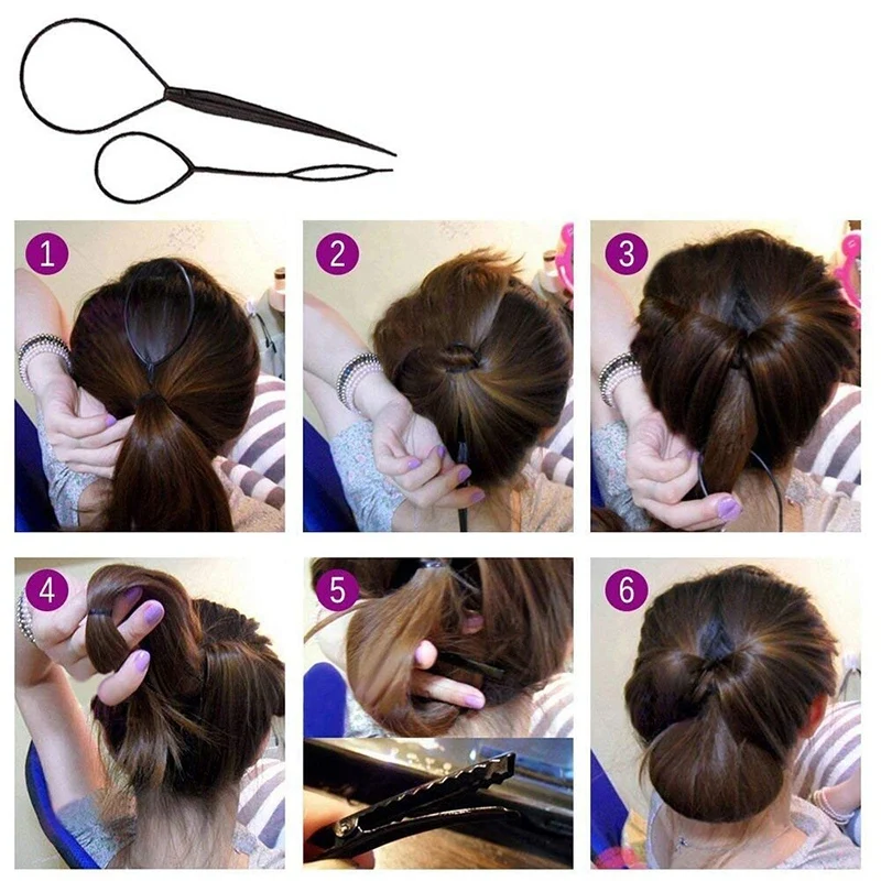 Juego de herramientas de estilismo para el cabello, accesorios de diseño de moda, Kit de accesorios para el cabello DIY, Kit de herramientas para esculpir el cabello, Magic Simp