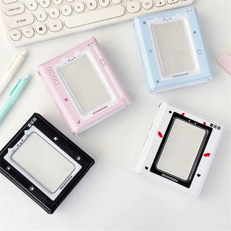 3 Inch Idol Album Photo Card Organizer Book Postcard Collector CardAlbum Photo Binder Photocards Lomo Card Photocards Holder