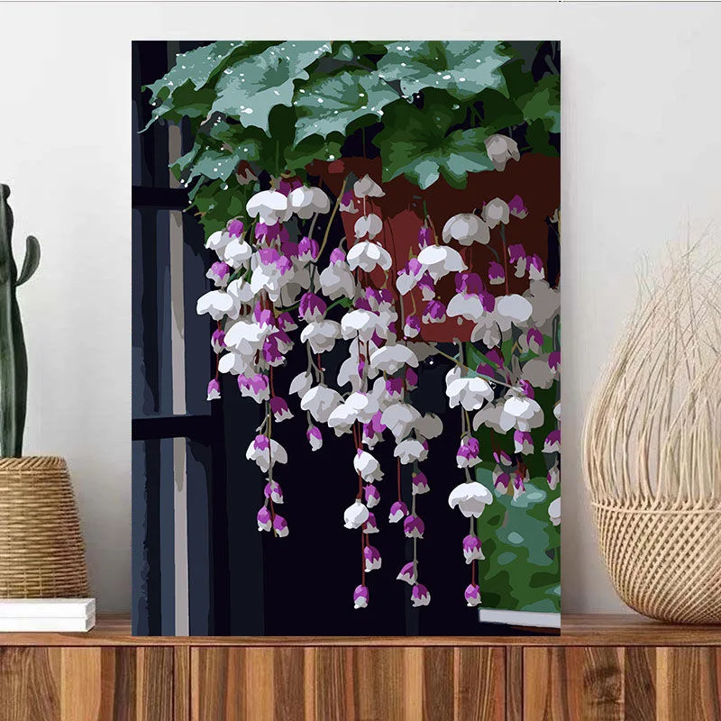 

A6024 Bright Dahlia Canvas Artwork