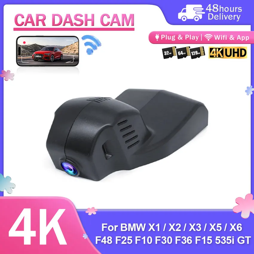 Car Camera 4K For BMW F Chassis F01 F02 F06 F07 F10 F11 F15 F16 F20 F21 F25 F26 F30 F31 F32 F36 F45 F48 F80 F82 F85 2013-2021