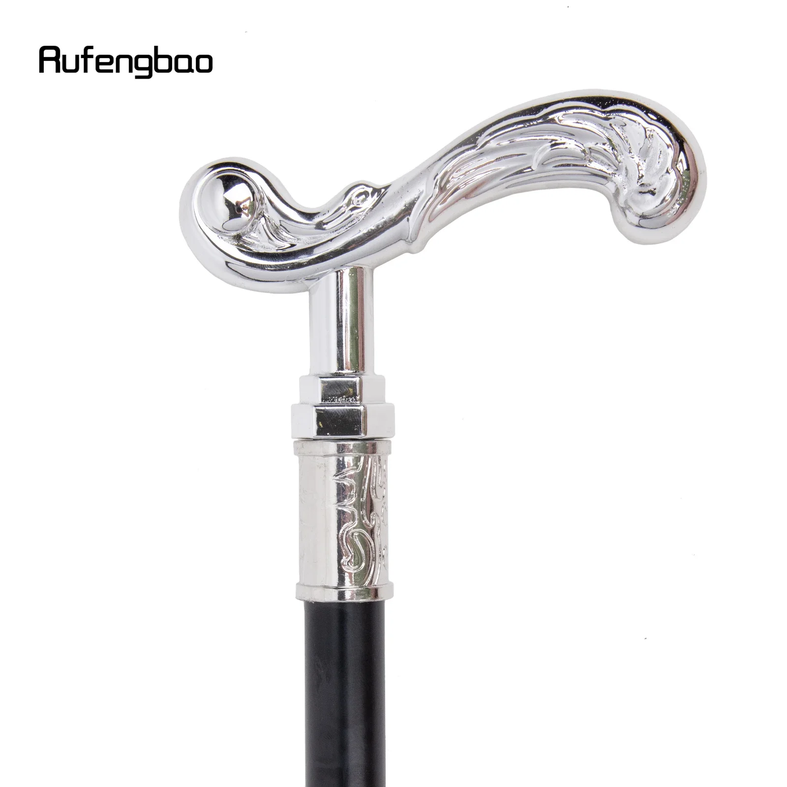 زهرة بيضاء عصا للمشي ديكور مصاص دماء تأثيري خمر حفلة عصرية عصا للمشي هالوين كروسيير 94 سنتيمتر