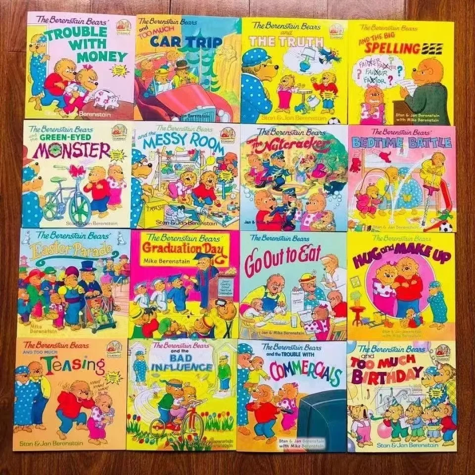 New 28 Books The Berenstain Bears English Picture Book Children Baby Famous Story Tales Eary Education Age 3-8 Years