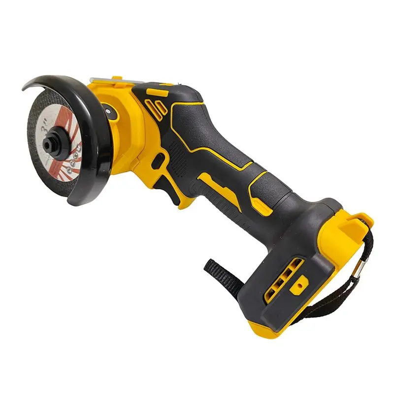 ABKL-Brushless Angle Grinder 3 Inch CUT OFF Tool Cordless Cutting Tool With 2 Cutting Discs For DEWALT 20V 18V Battery