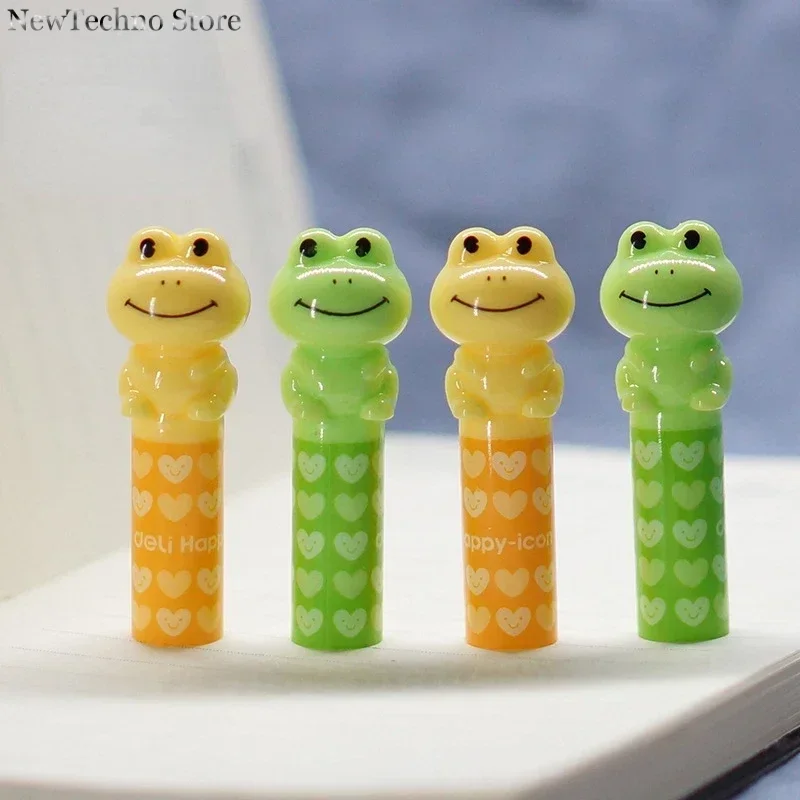 Cute Pencil Cap Kawaii Stationery Plastic Pencil Protection Cap Pencil Extender Pen Topper School Office Supplies Cheaper Item