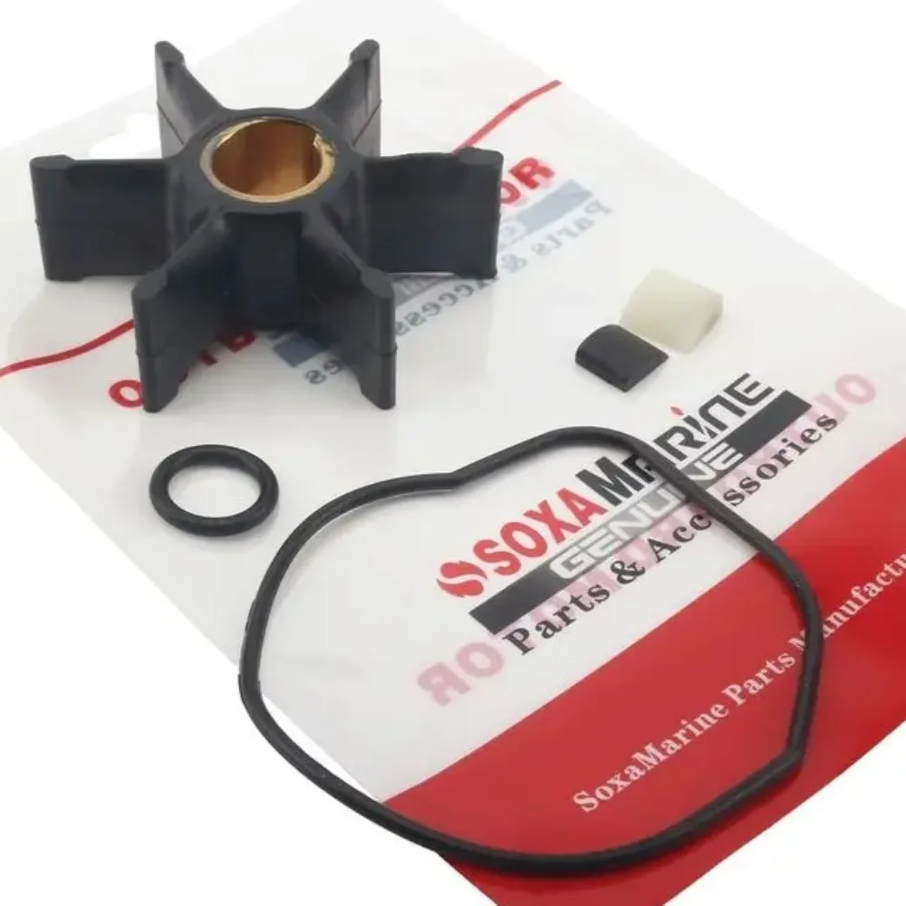 

0344470 Резиновая крыльчатка и ключ водяного насоса для подвесного двигателя Evinrude Johsnon OMC 35, 40, 45, 48 50, 55 л.с. 0777845 0330619