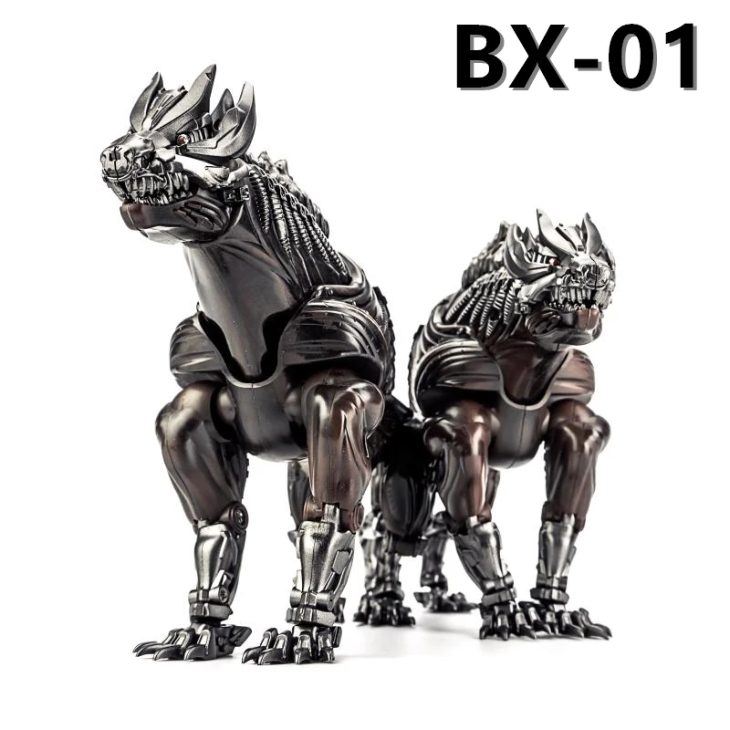 

NEW Transformation BOMBOX BX-01 BX-1 BX1 Robot Dog Two Suits BX01 Movie Version Action Figure Robot Toy With Box