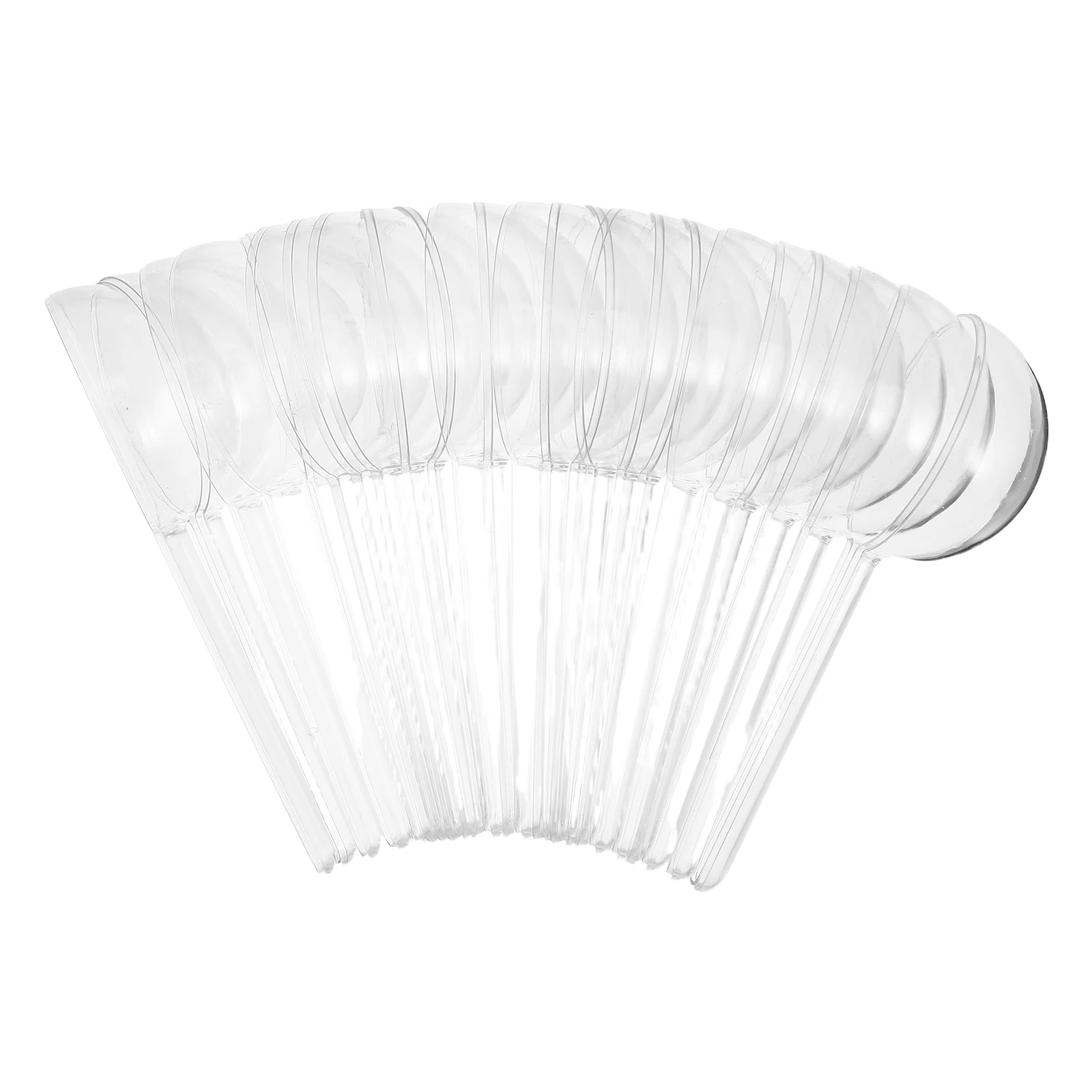 

12 Pcs Candy Storage Box Lollipop Holder Happy Clear Case Plastic Containers Diy Bead Organizer for Beads Jewelry Boxes