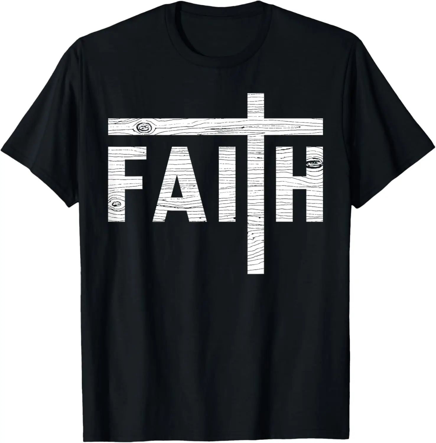 

Christian Faith And Cross Jesus Believer Gift For Men Women T-Shirt