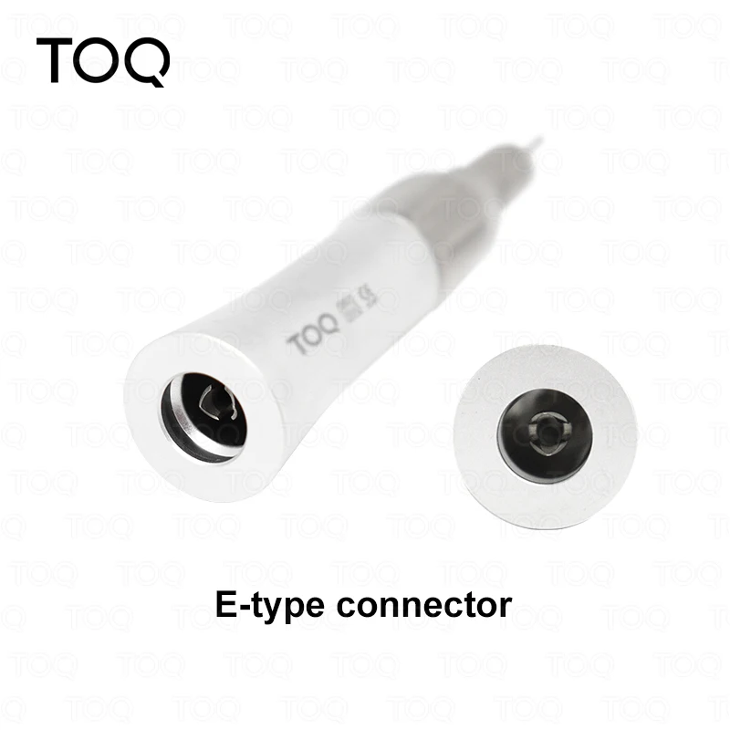 Dental Straight Handpiece 1:1 Low Speed Straight Nose Cone Suit for ø2.35mm Burs E Type External Water Spray Dentist Tool