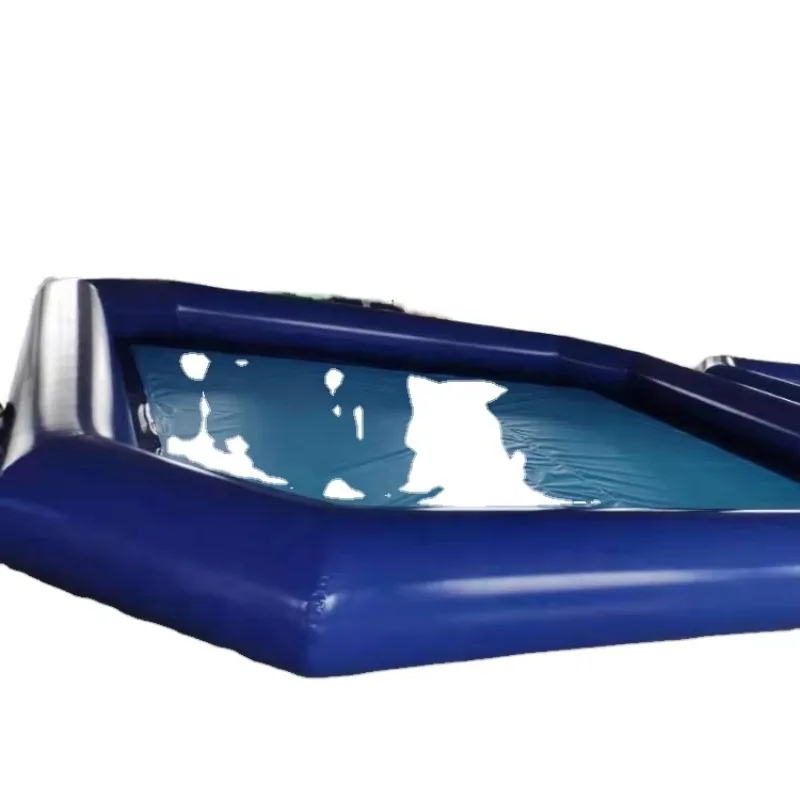 

Portable Giant Inflatable Swimming Pool Custom Shape Square Deep Water Above Ground Pool for Summer Outdoor