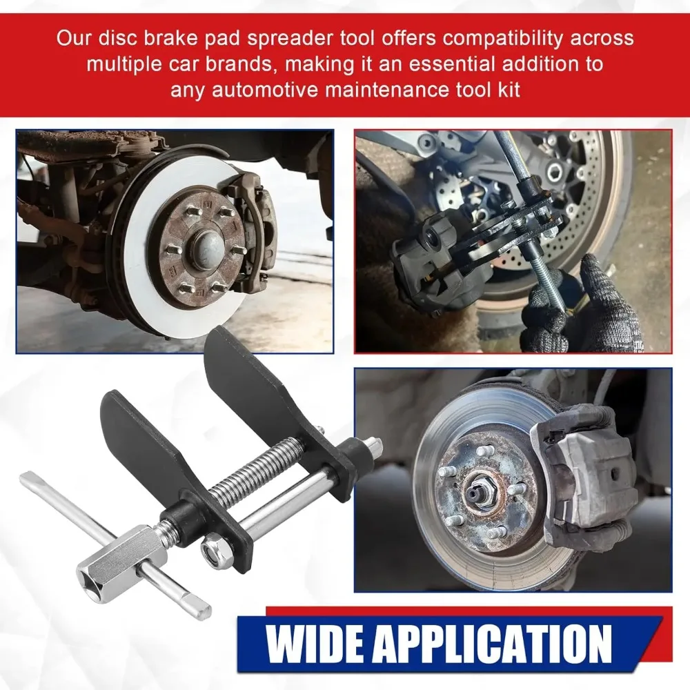 Disc Brake Piston Pad Spreader Removal Tool Butterfly Disc Brake Pump Regulator Motorcycle Brake Calliper Compressor Tool