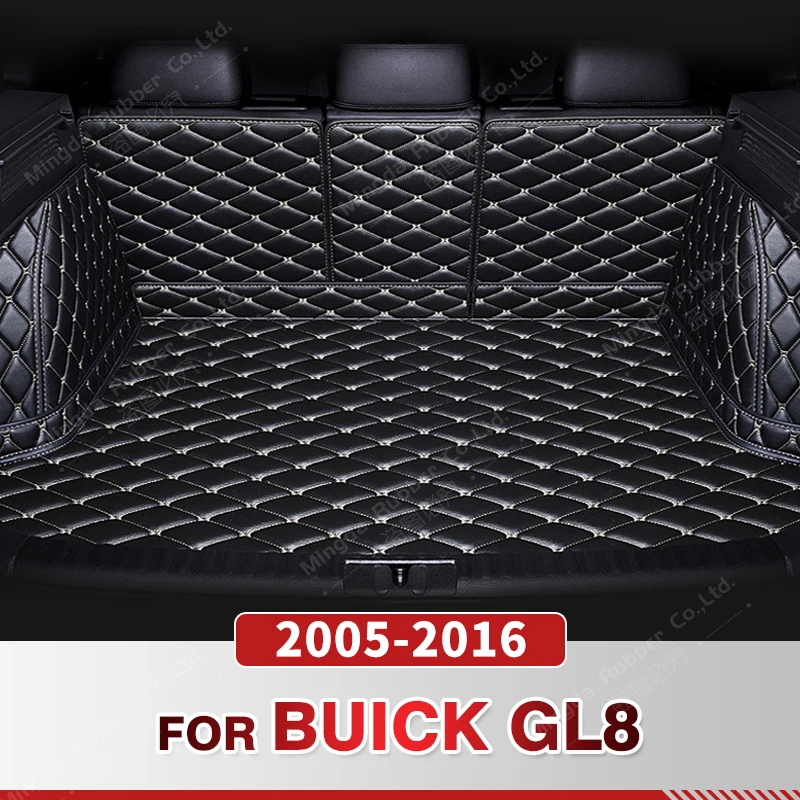 Auto Full Coverage Trunk Mat For GL8 2005-2016 15 14 13 12 11 10 09 08 07 06 Car Boot Cover Pad Interior Protector Accessories