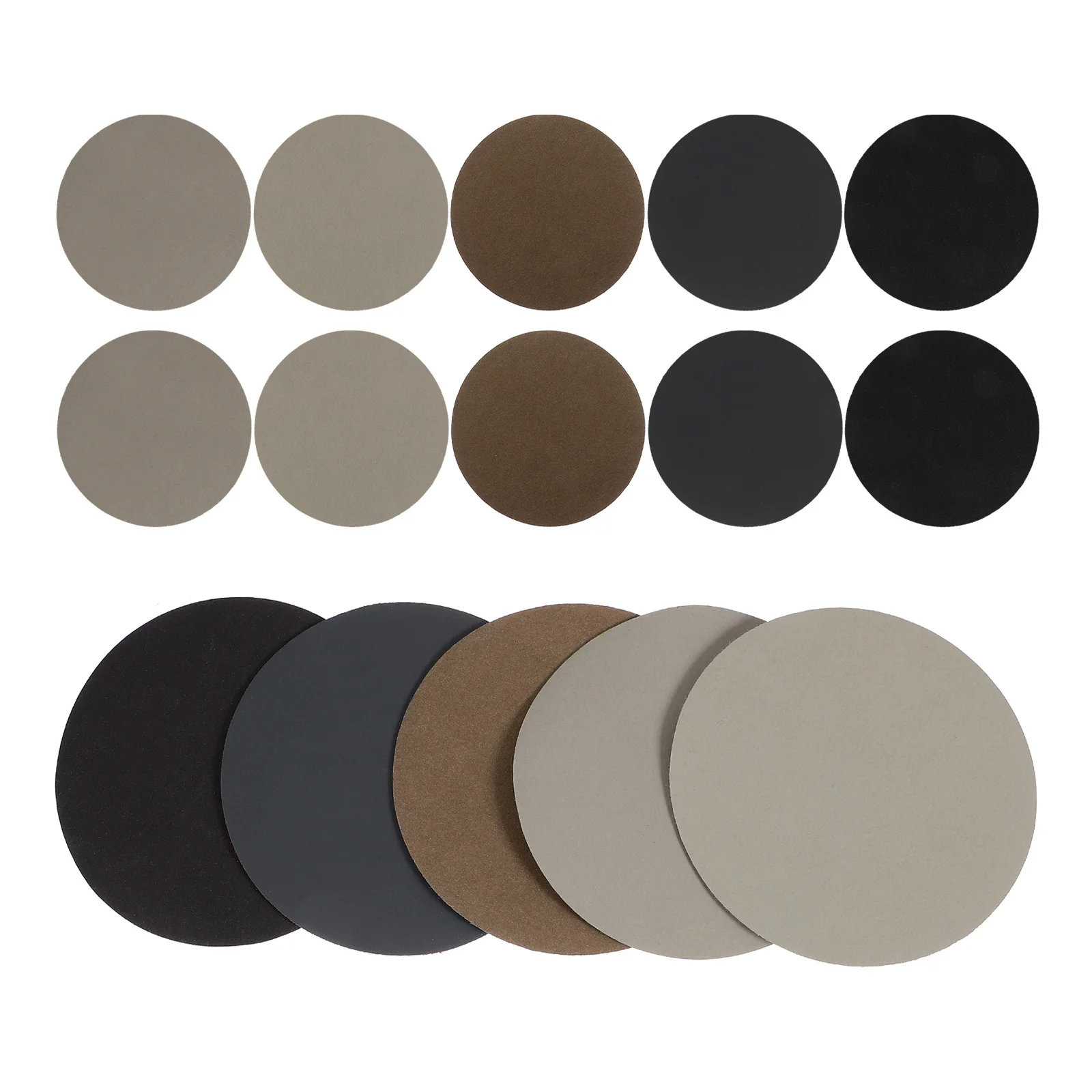 30 قطعة منصات الصنفرة المستديرة يتدفقون دعم أداء ممتاز للمعادن الخشب البلاستيك سيارة الرملي ورقة الرمل
