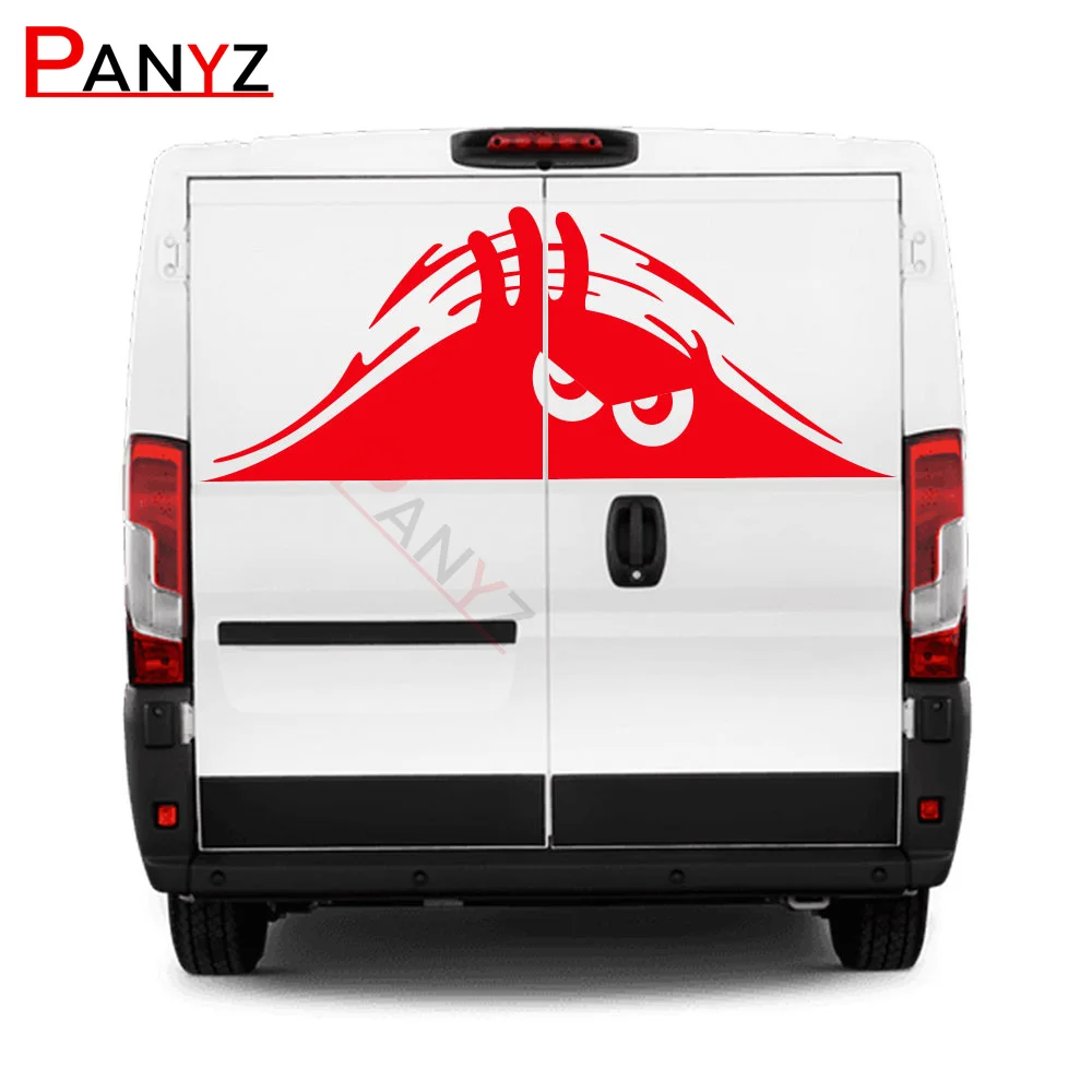 1Pc Car Stickers Camper Van Motorhome Custom Graphics Vinyl Decals For Fiat Ducato Citroen Jumper Peugeot Boxer Auto Accessories