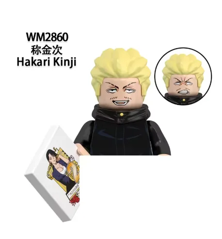 Anime WM6139 WM6140 WM6149 WM6201 Itadori Yuji Jujutsu Kaisen Set Mini Actionfigur Spielzeug Geburtstagsgeschenk Zubehör