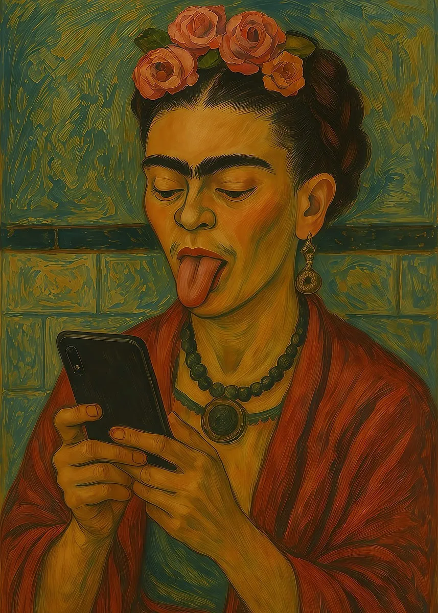 Mona Lisa Klassisches Lustiges Toiletten-Leinwandbild, Ungerahmtes Vintage Abstraktes Kunstfiguren-Gemälde für Waschraum- und Toiletten-Dekoration – Detail 9